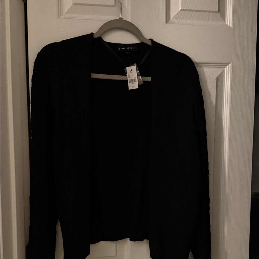 Lane Bryant Classic Black Cardigan
